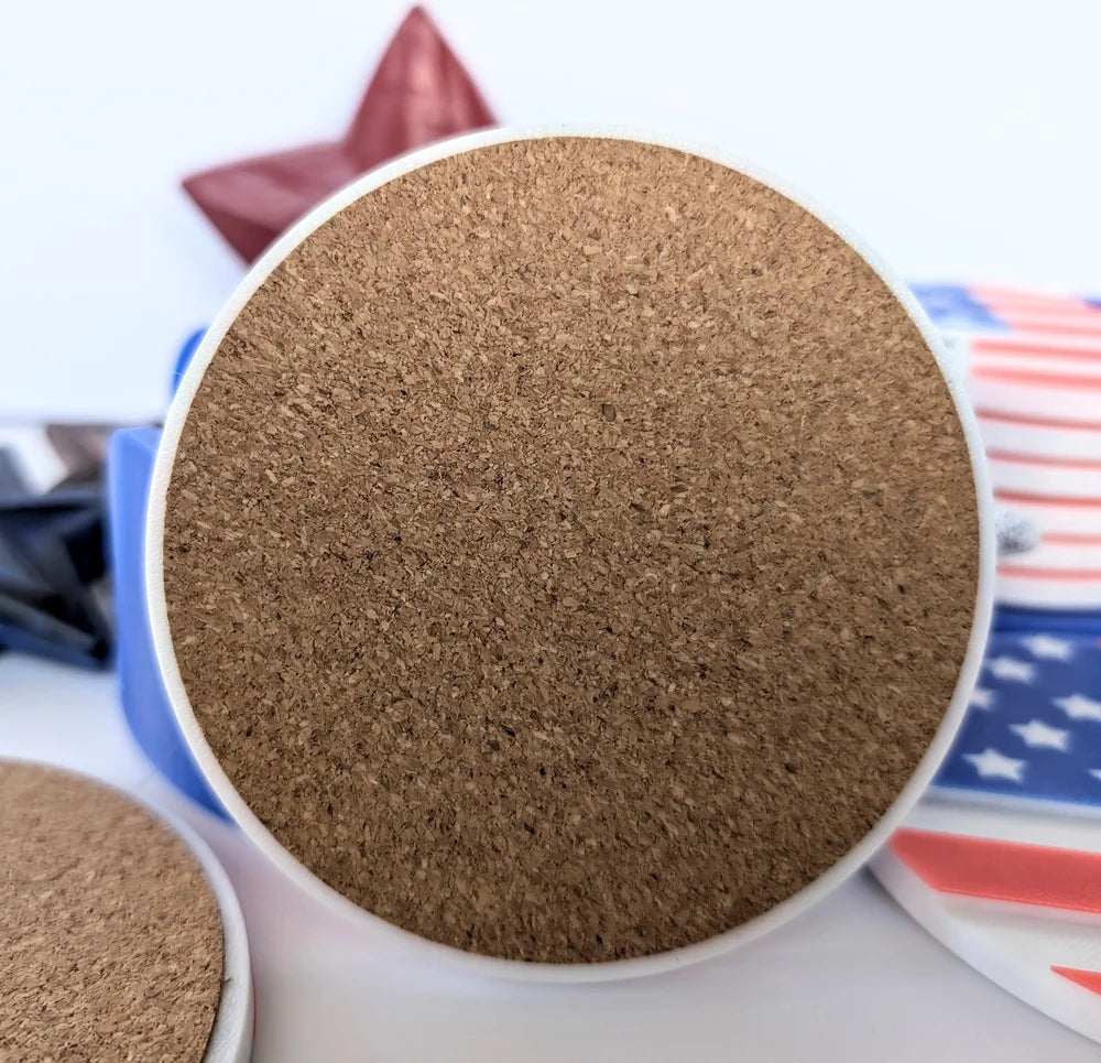 American Flag Coasters