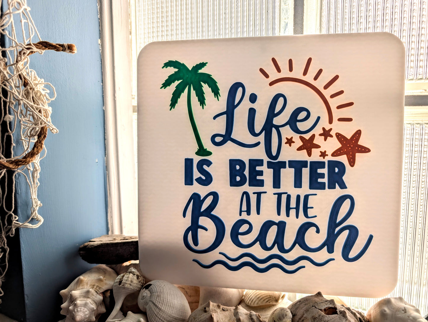 "Life is Better At The Beach" Patio decoration