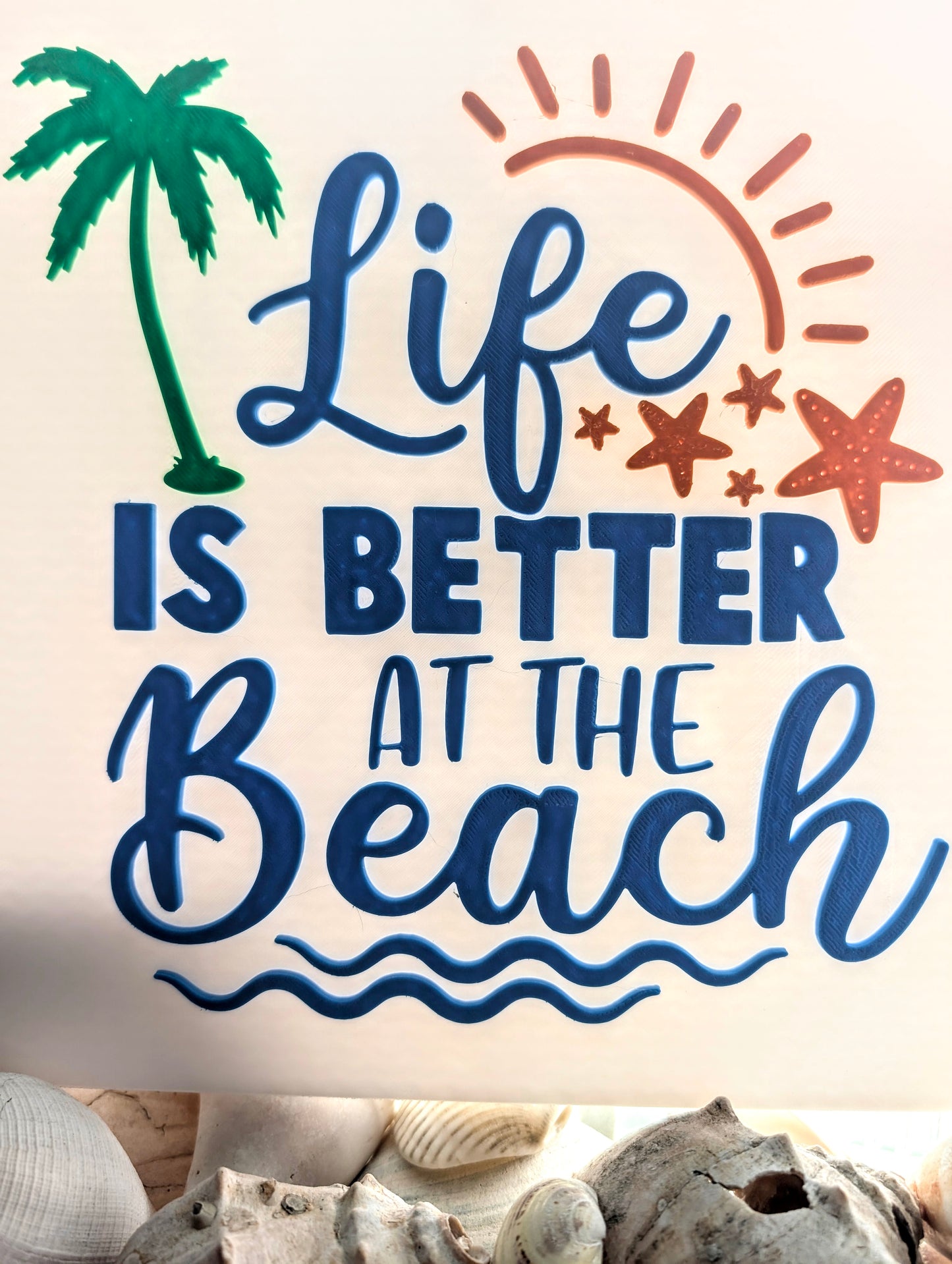 "Life is Better At The Beach" Patio decoration