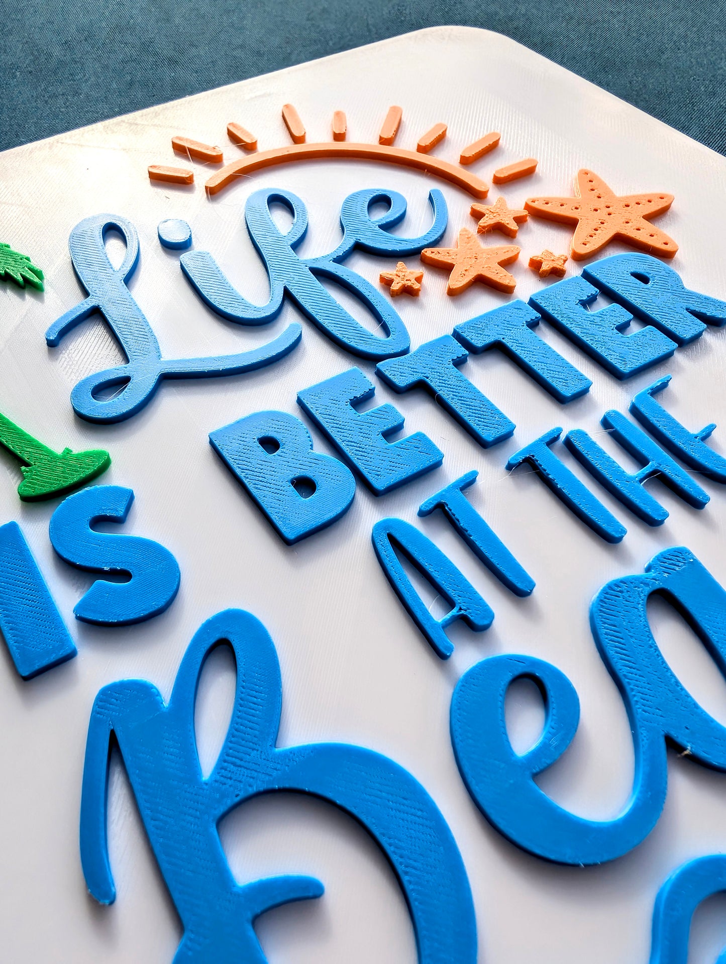 "Life is Better At The Beach" Patio decoration