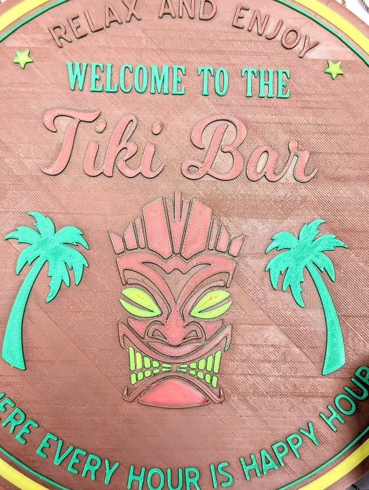 Tiki Bar Patio Decoration