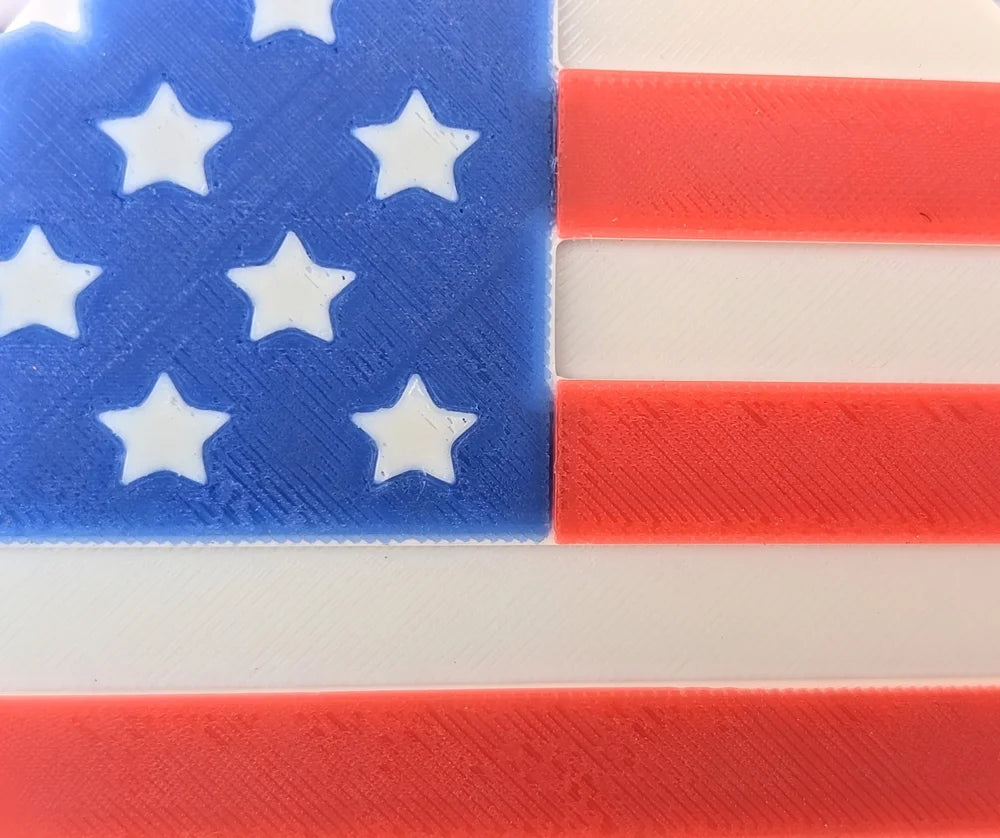 American Flag Coasters