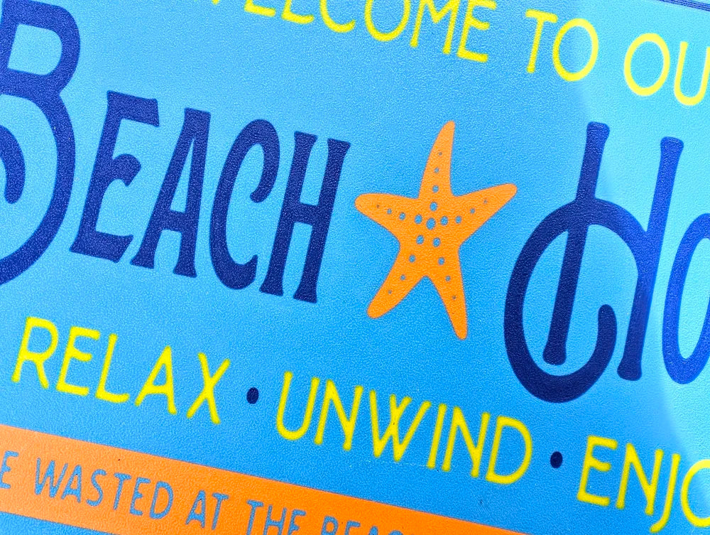 "Beach House" Patio sign